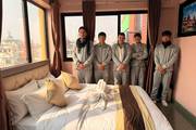 Hotel management students gain hands-on experience of housekeeping.