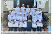 Hotel management students showcase their culinary readiness and professional standards during practical training.