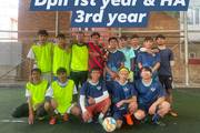 DPH and HA students showing their team spirit on the field.