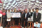 Honoring talented Futsal team for securing Second Place in the ISMT Butwal +2 Level Futsal Tournament.