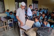 Interactive learning at Shree Babuji Ray Junai Thakur Secondary School.