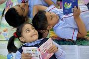 Kindergarten students at Kathmandu Pragya Kunja School