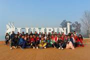 Students during educational tour to Lumbini.