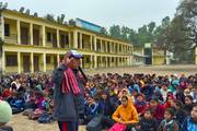 Mahabir Pun's Visit to Ambika Secondary School