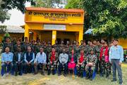 NCC Cadets of  Shree Jaldhar Kamaldev Model School, after completion of their training.
