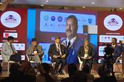Distinguished academic leaders and experts engage in a panel discussion during the Nepal Education Conclave 2025.