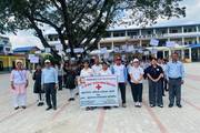 Nepal Red Cross Day Awareness Rally at Shree Rastriya Ramaniya Adarsha Secondary School