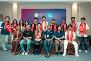 Students and faculty during orientation program to welcome the new academic intake.