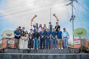 Students and faculty during orientation program to welcome the new academic intake.