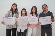 Students receive certificates upon successful completion of the Professional Development Program (PDP).