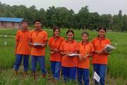 Plant Science students participating in a hands-on practical learning session.