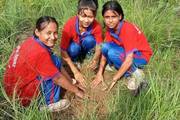 Kopila Secondary School’s Grade 10 students conducting a successful plantation program at Kakrebihar, led by the Kopila Eco Club.