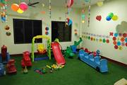 Laxmi Secondary School’s vibrant ECD playroom provides an engaging and joyful learning environment for early learners.