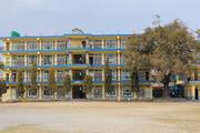 The Heart of Learning: The main school building of Shree Shitaladevi Community Secondary School