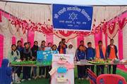 Students showcase their innovative projects during a science exhibition.