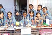 Science in Action: Exciting Models & Projects on Display at Nepal Adarsha Secondary School