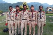Scout Honor Ceremony: Students Receive Recognition at Ram Shah Secondary School