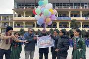 beginning of Sports week at Narayani Model Secondary School.