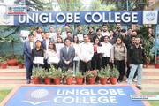 Students at Uniglobe College