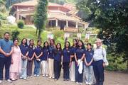 Biotechnology students exploring sustainable farming and biodiversity conservation at ICIMOD's Living Mountain Lab in Godawari.