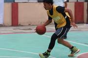 Student of LBEF Playing Basketball