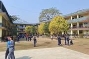 A Vibrant Learning Environment: Students During Recess at Ram Shah Secondary School