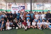Students and faculty of Shivapuri College during the Sports Week 2082.