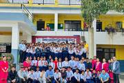 United in Learning: Students and Staff of Shree Saraswati Secondary School