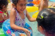 Splashing Smiles: Summer Fun at Liverpool Secondary School