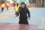 Table Tennis Match in Action
