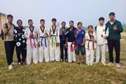 Taekwondo Team of Nepal Rastriya Namuna Secondary School
