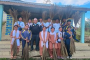Students participating in a practical skill-based training session.