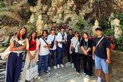 Students explore the rich cultural heritage and iconic landmarks of Vietnam during an immersive international educational tour.