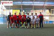 Boys Football Team of Virinchi College.