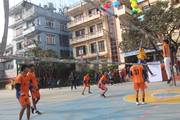 Volleyball Match in Action at Geetanjali Sports Carnival