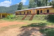 Academic building of Bhanu Secondary School