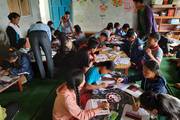 Colorful Learning: Art Workshop Program at Shree Jyoti Secondary School