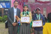 Celebrating Young Poets: Students of Shree Nepal Rastriya Secondary School recognized at the Inter-School Rhyme Poetry Competition.