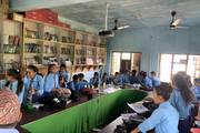 Students Utilizing the Modern Library and Multimedia Hall at Secondary School Tinghare