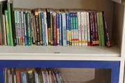 The well-stocked library at Shree Secondary School provides a wide array of academic books and resources to support student learning.
