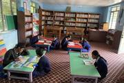 Students Enjoying the Library at Himalaya Milan Secondary School