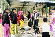 Participation of all teachers and staff of the school, advisors and representatives of the Teachers Parents Association in the picnic organised at the picnic park of Model Community Forest