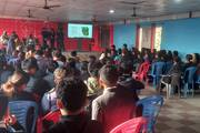 Presentation program on the plant classification program organized by The Environmental Club of Dhulabari Secondary School