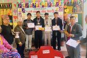 Students receive awards and recognition for their outstanding academic performance and achievements.