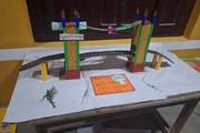 Showcasing Innovation: Science Projects by Students at the Exhibition.