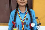 Showcasing Innovation: Science Projects by Students of Himal Darshan Secondary School at the Exhibition.