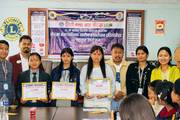 Celebrating Achievement: Second Place in Leo Club Gorkha's Handwriting Competition at Shree Saraswati Secondary School