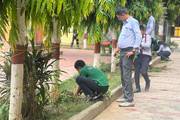 Students actively engage in environmental conservation through regular campus cleaning and plantation drives.