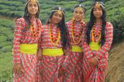 Prabuddha Secondary School students on an educational and cultural excursion to Ilam.
