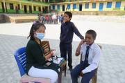 Health and Well-being: Student Medical Check-up at Shree Jamunakhark Secondary School